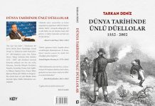 Tarkan DENİZ’in Yeni Kitabı, Dünya Tarihinde Ünlü Düellolar!.